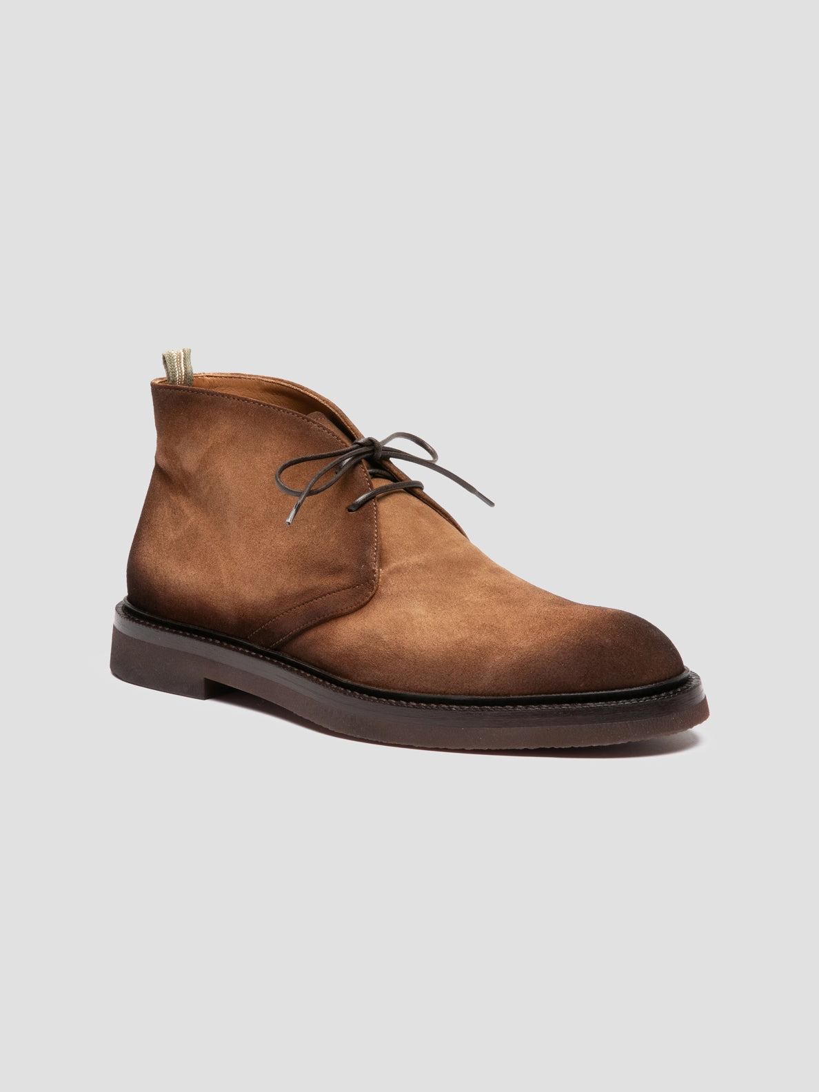 DUDE FLEXI 004 - Brown Suede Chukka Boots Knights Of The Nine Boots Last