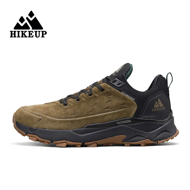 Low Hiking Shoes Reviews HIKEUP Leather Hiking Shoes for Men great for Outdoors orthopedic cushion sole/ FREE Shipping 15 days