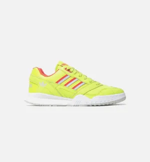 Cloud Tennis Shoes A.R. Trainer Mens Shoe - Semi Solar Yellow/ Lush Red /Green