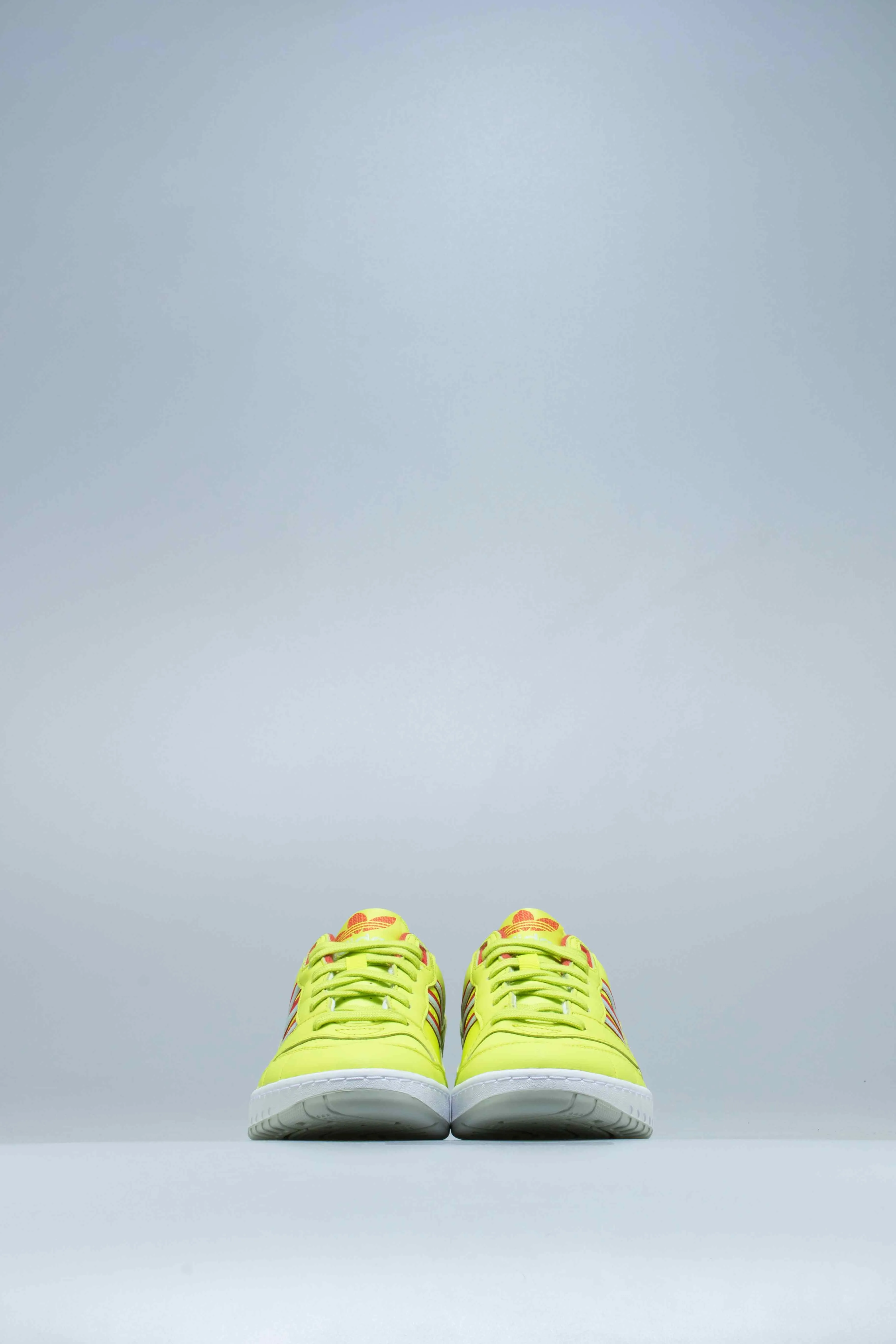 A.R. Trainer Mens Shoe - Semi Solar Yellow/ Lush Red /Green Smooth Sole Tennis Shoes