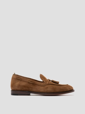 Loafers Doc Martens OPERA 002 - Brown Suede Tassel Loafers