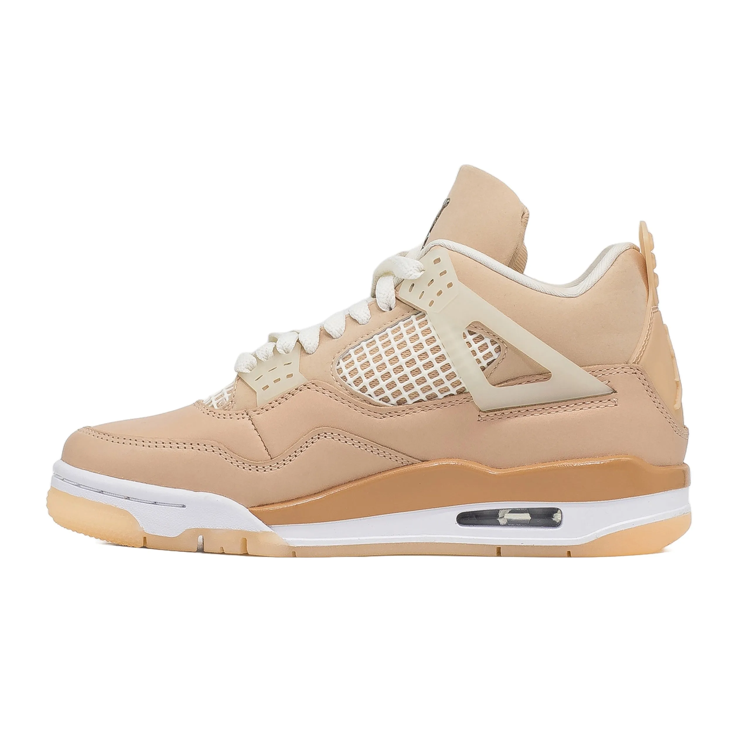 Women's Air Jordan 4, Shimmer Nike Sneakers Flat