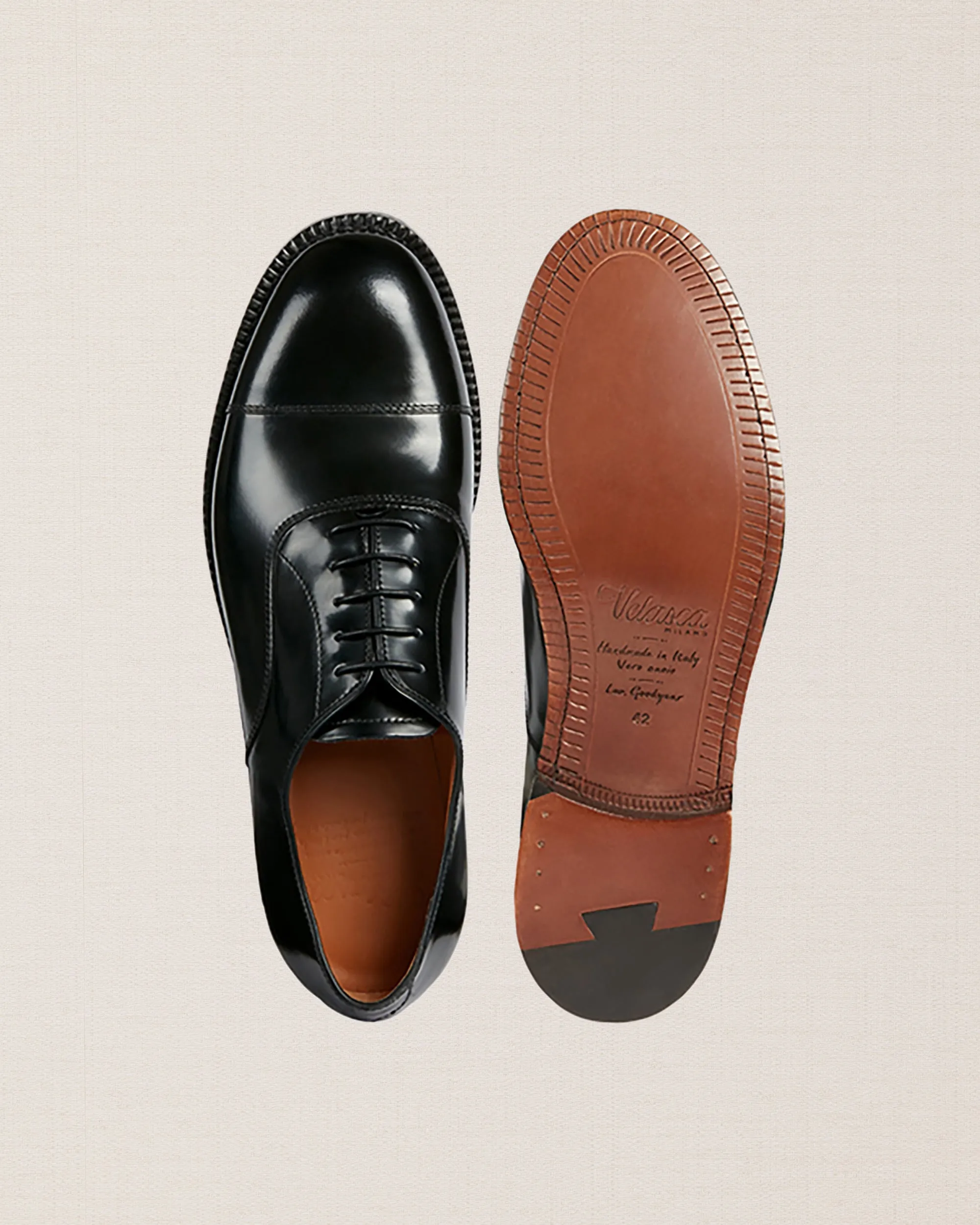 Round Toe Oxford Shoes Questurin