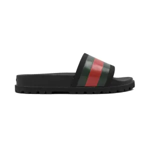Gucci 'Pursuit' Pool Slides - Men's 7 Steve Madden Platform Sandals
