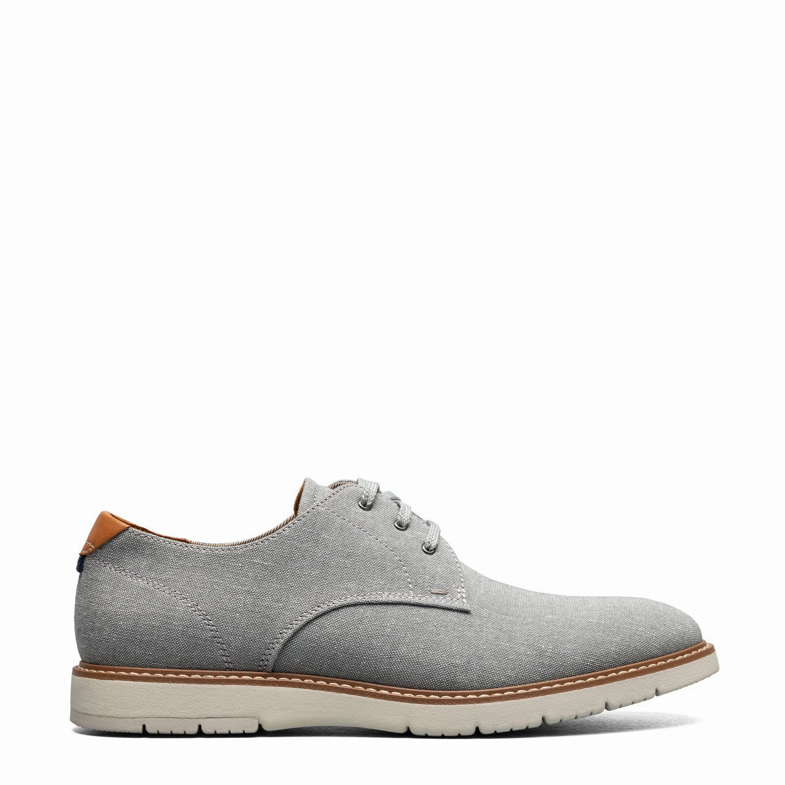 J Crew Giant Fit Oxford Men's Florsheim, Vibe Canvas Plain Toe Oxford