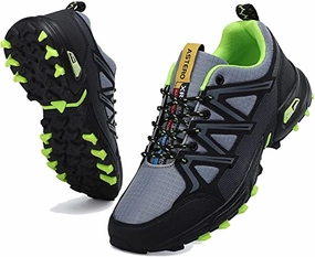 Size 11 Hiking Shoes Men's Trail Running Shoes Anti-Skid Walking Shoes Athletic Road Running Footwear