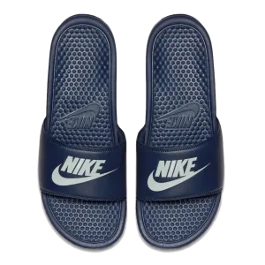 Betrue Nike Shoes Nike Men's Benassi Jdi Shoes - Midnight Navy / Wind Chill / White