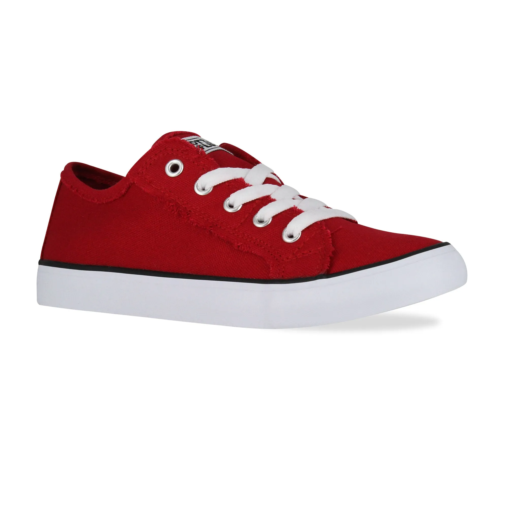 Gotta Flurt Girl's Classic II Red Canvas Low-Top Sneaker Of Sneakers