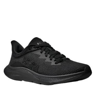HOKA Women's Solimar Sneaker - Black/Black Cushiest