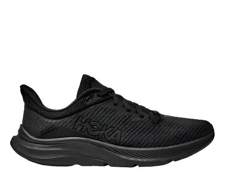 HOKA Women's Solimar Sneaker - Black/Black Shoes For Everyday Walking