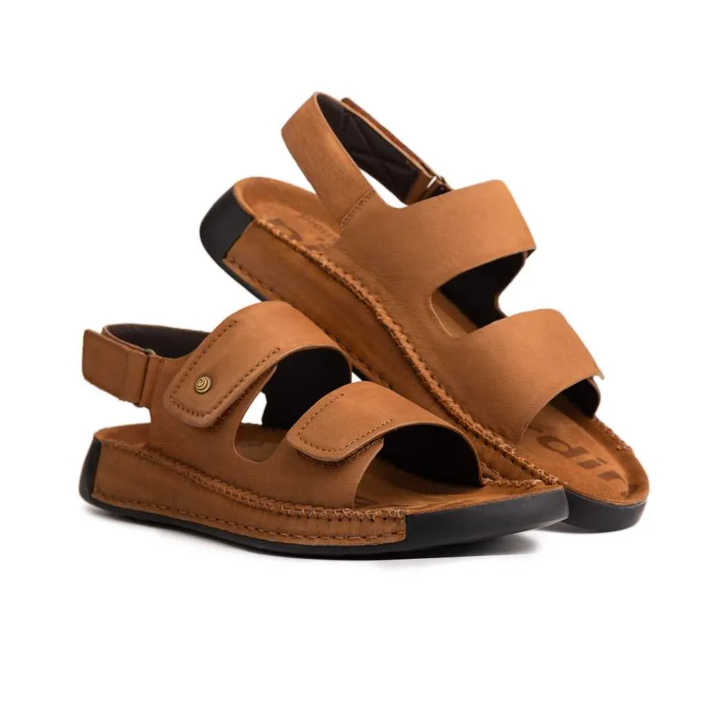 Thong Flip Flop Sandals Double Strap Nubuck Leather Sandals