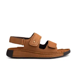 Double Strap Nubuck Leather Sandals Beach Sandals