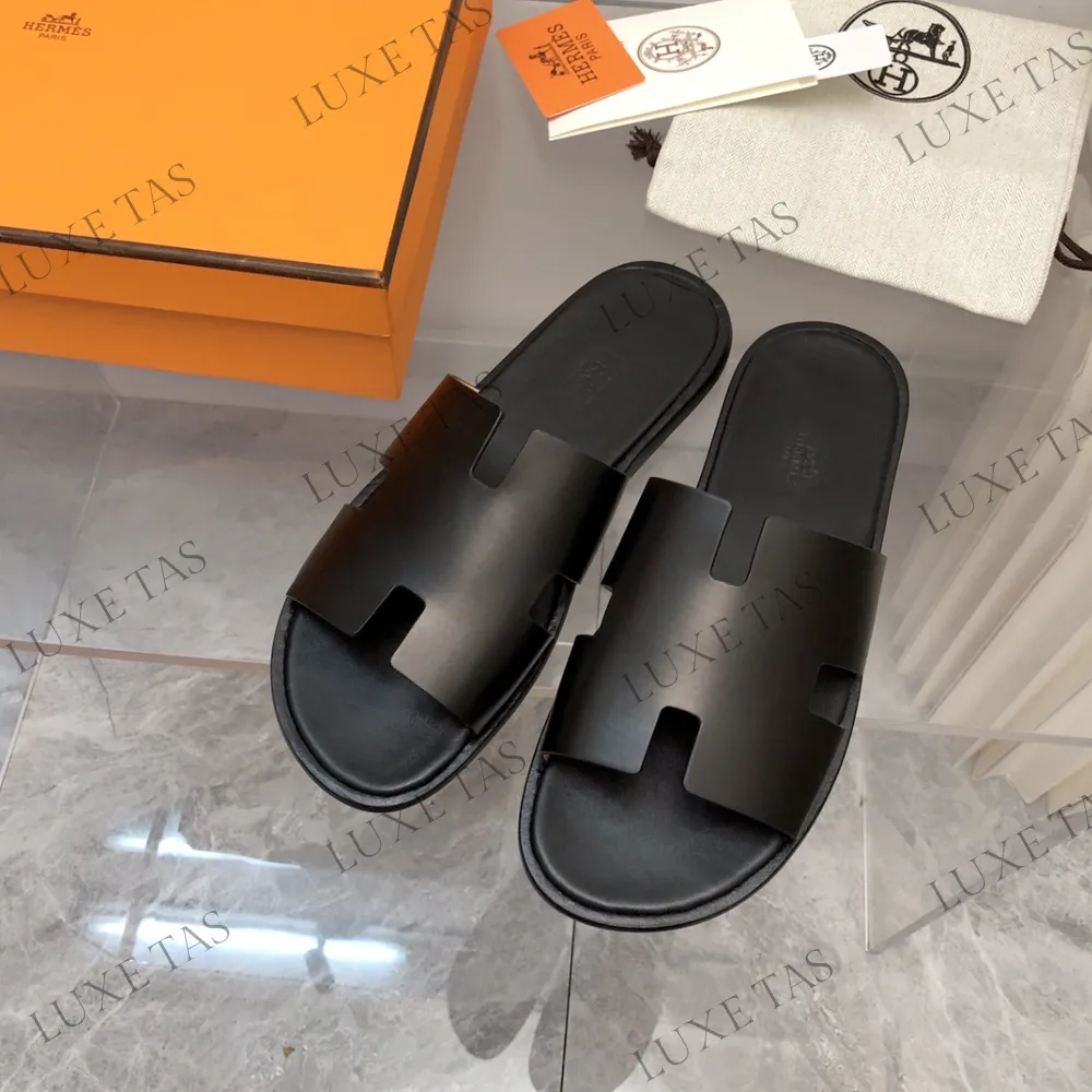 Sandals Resort Cancun Mexico Noir Izmir Sandal Designer Slides & Sandals for Men