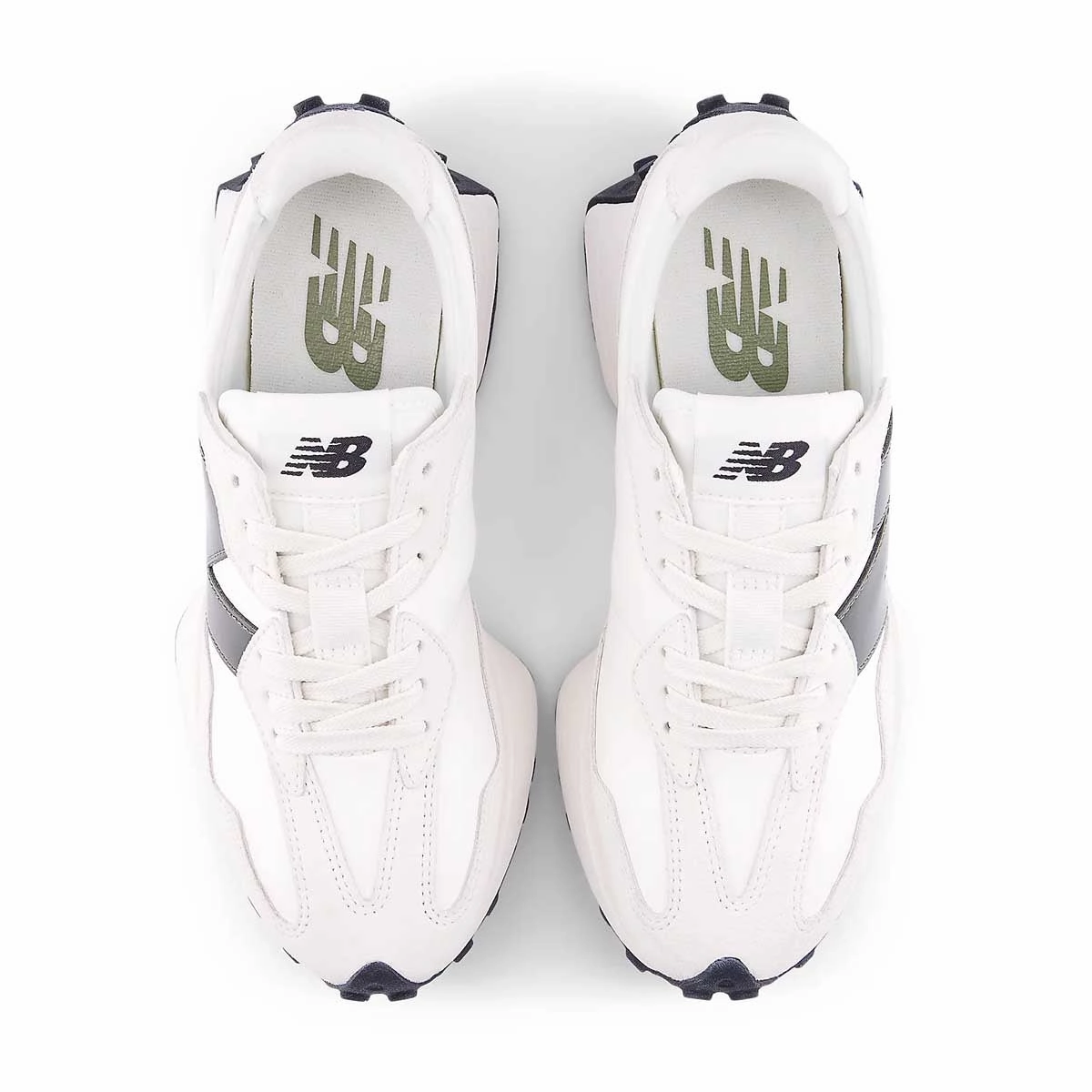 327 'Sea Salt Dark Olivine' Made In America New Balance