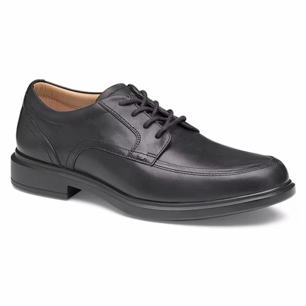 Oxfords Casual Dining Johnston & Murphy Stanton 2.0 Black Full Grain Lace-Up Shoe (Men's)