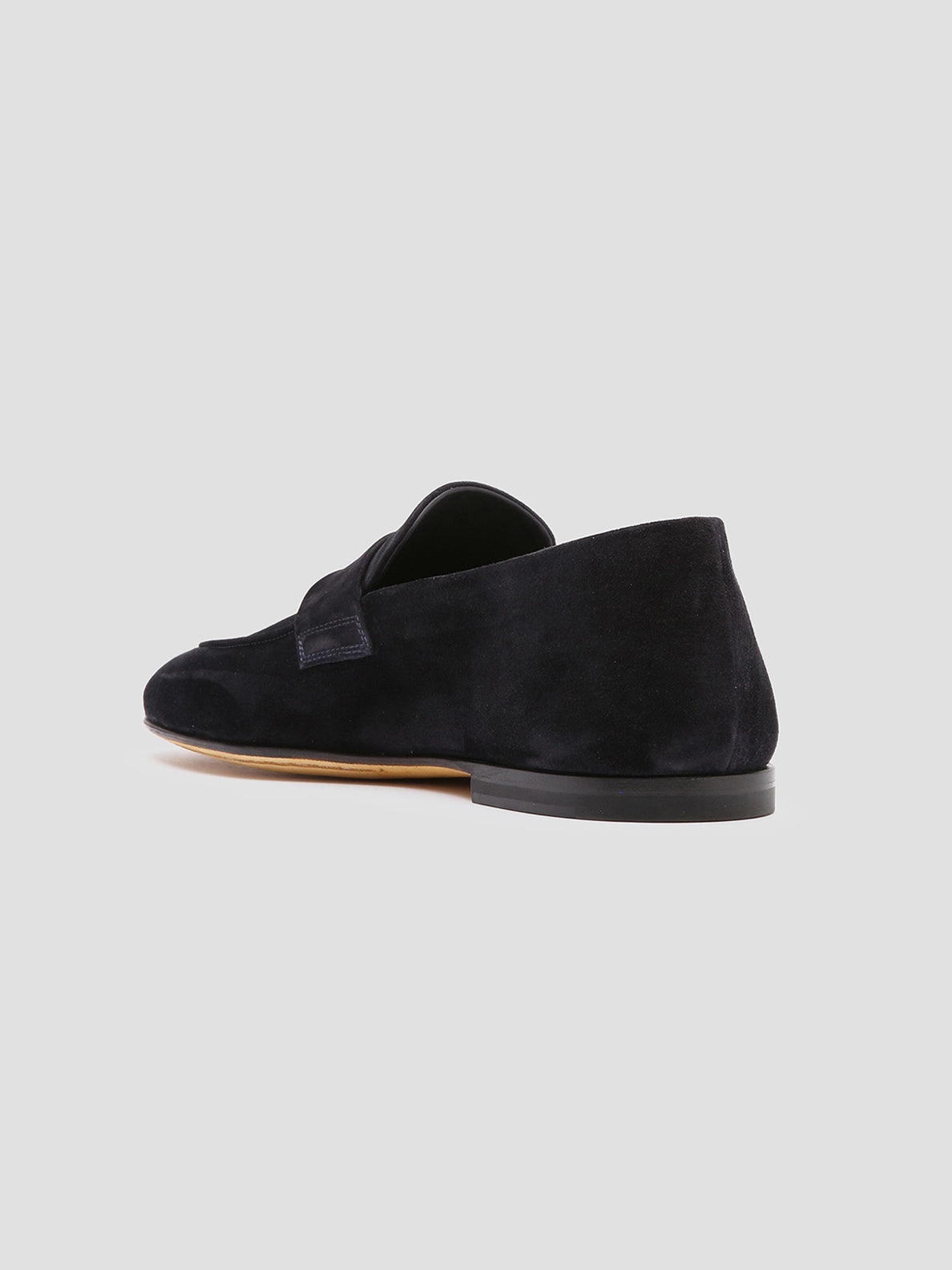 AIRTO 001 - Navy Suede Loafers Leather Woven Loafers