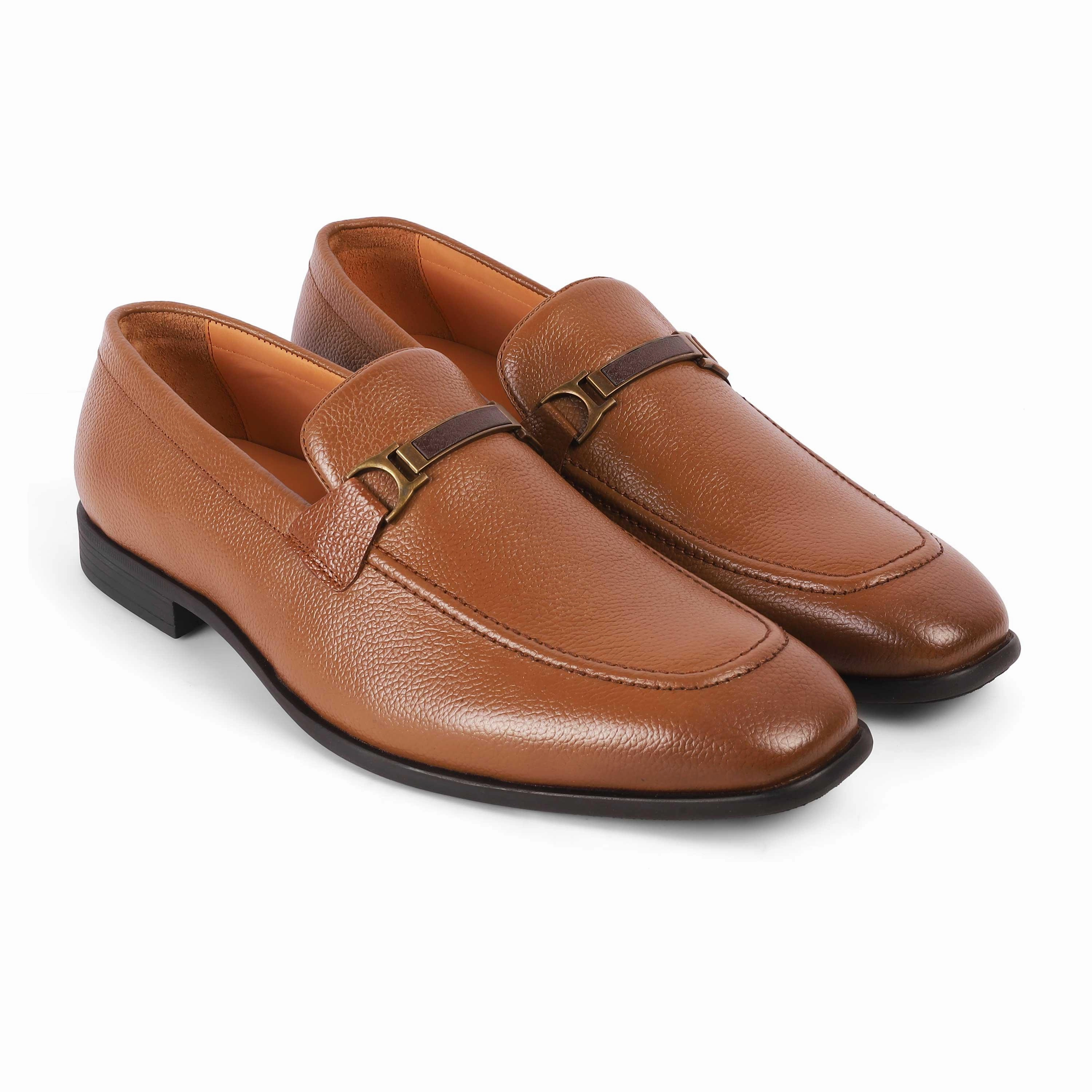Haddock Loafers Tresmode Even Tan Men's Leather Loafers