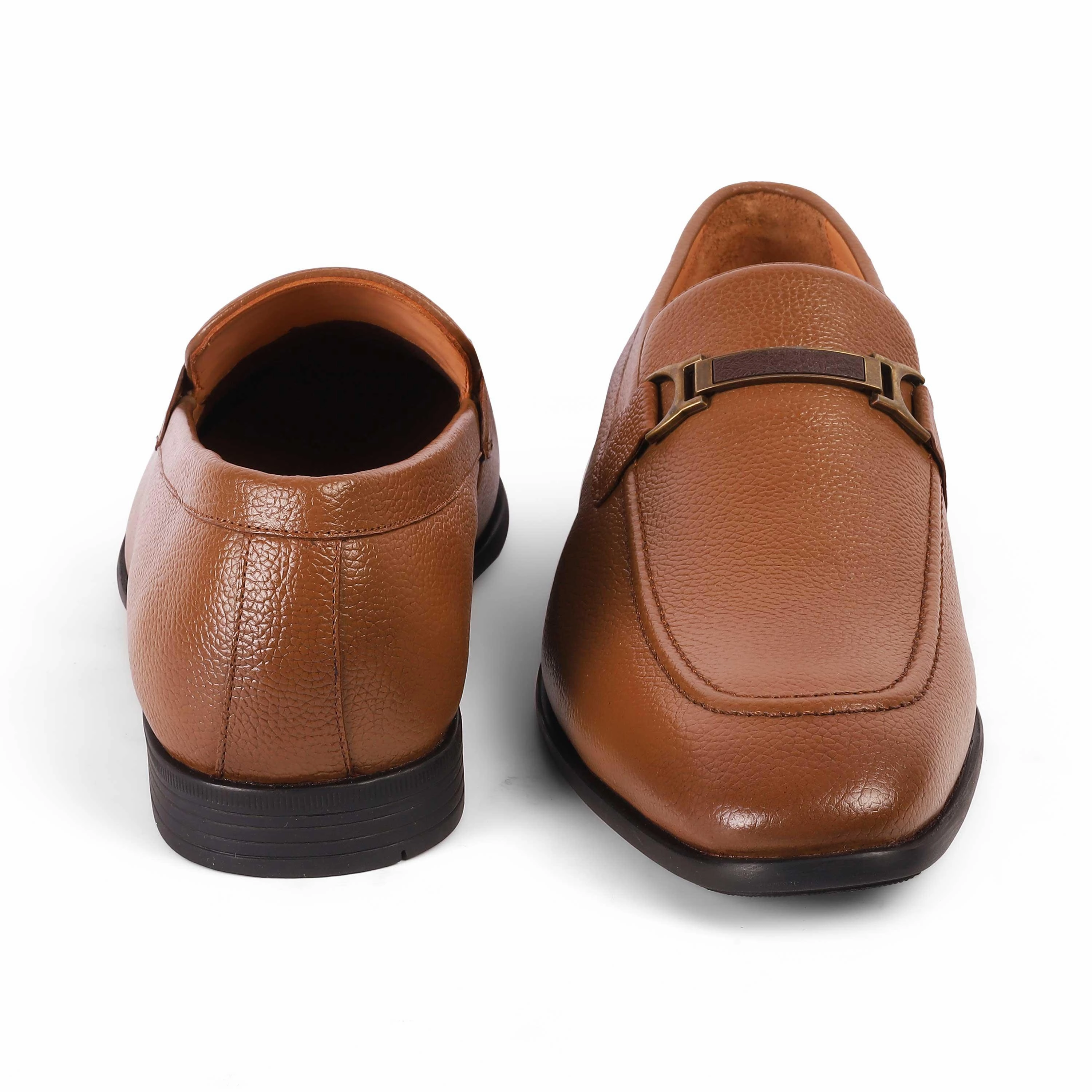 Tresmode Even Tan Men's Leather Loafers Tongue Pads For Loafers