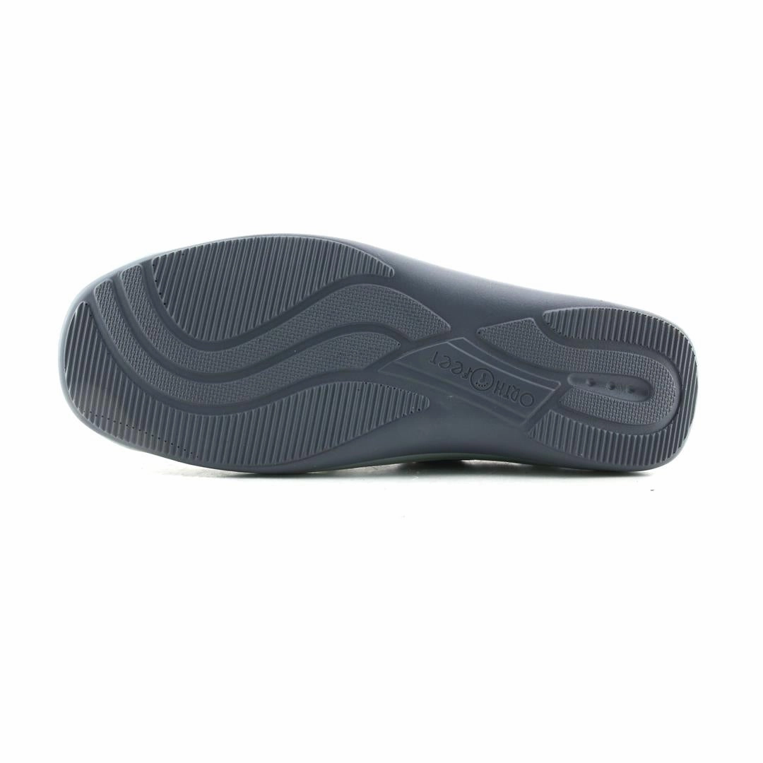 Minnie Mouse Slippers Orthofeet Women Verona Heel Strap - Pewter