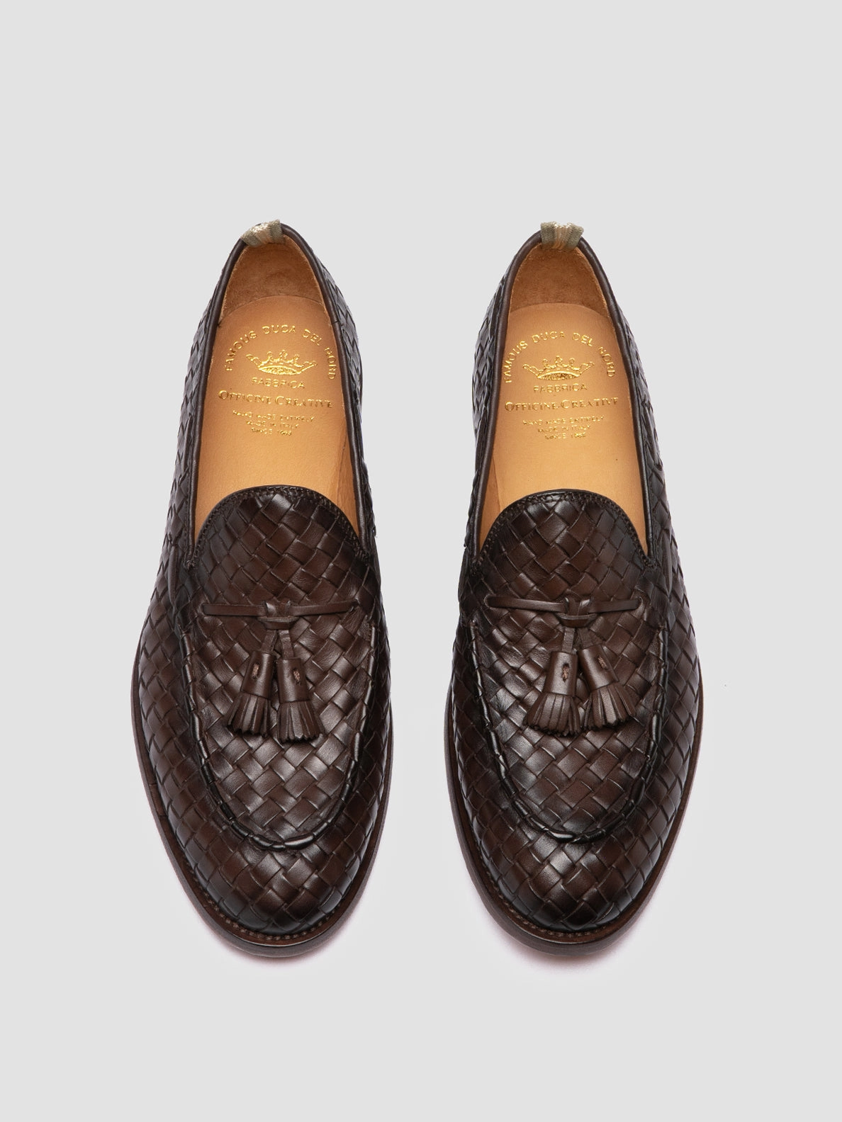 OPERA 004 - Brown Leather Tassel Loafers Christian Louboutin Velvet Loafers