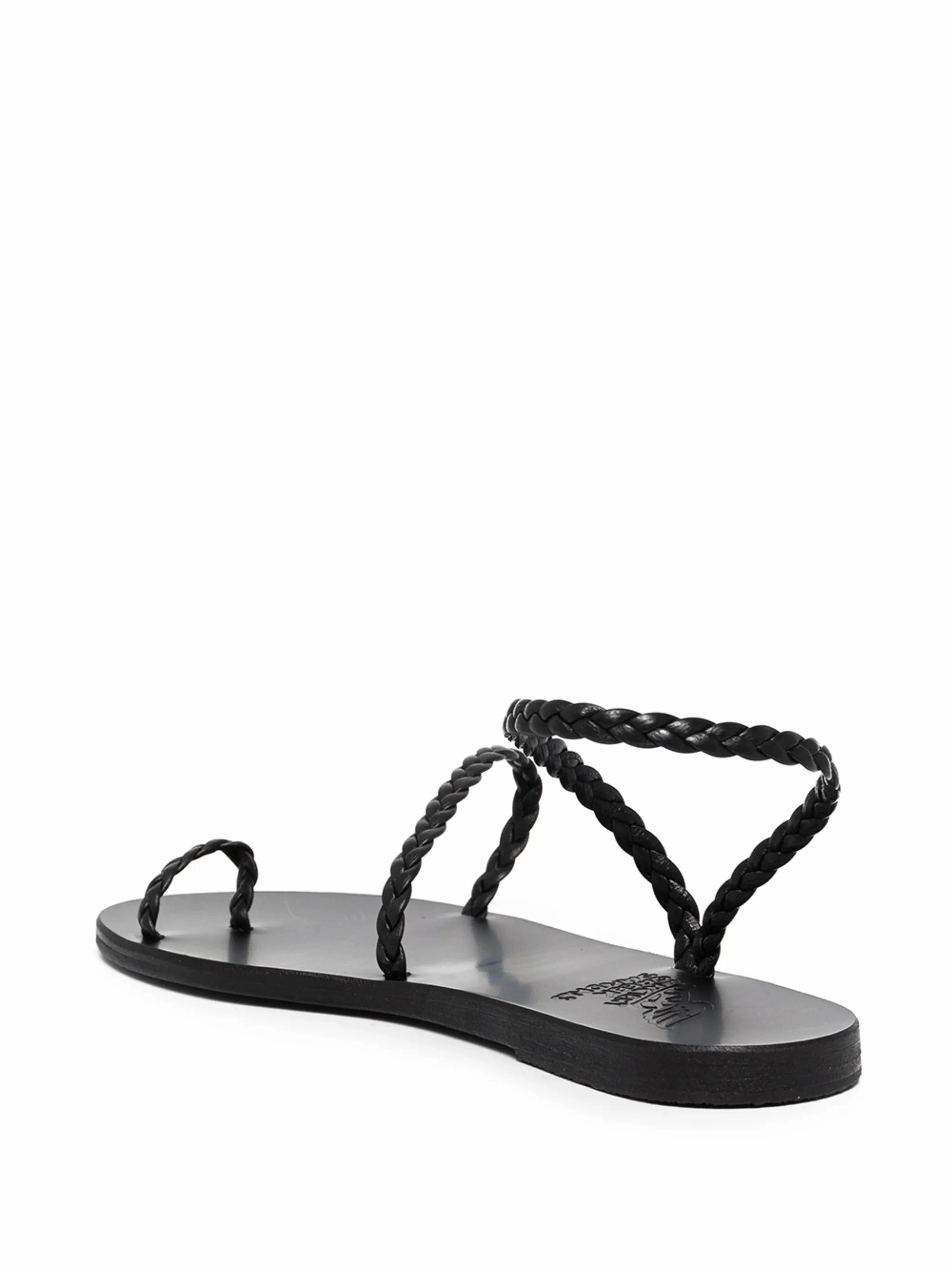 Sandals Exuma Bahamas Eleftheria braided leather sandals