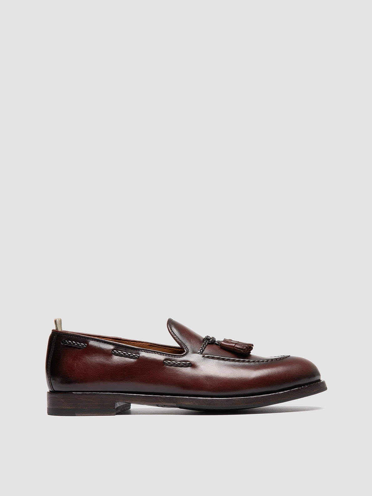 IVIES 002 - Brown Leather Tassel Loafers Loafers Vans