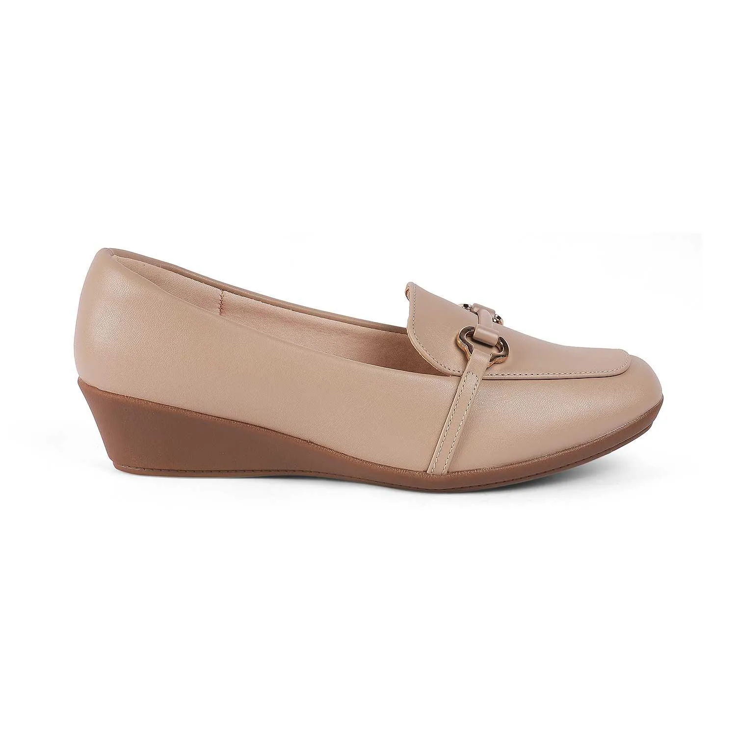 Tresmode Trevy Beige Women's Casual Sole Loafers Edward Green Loafers
