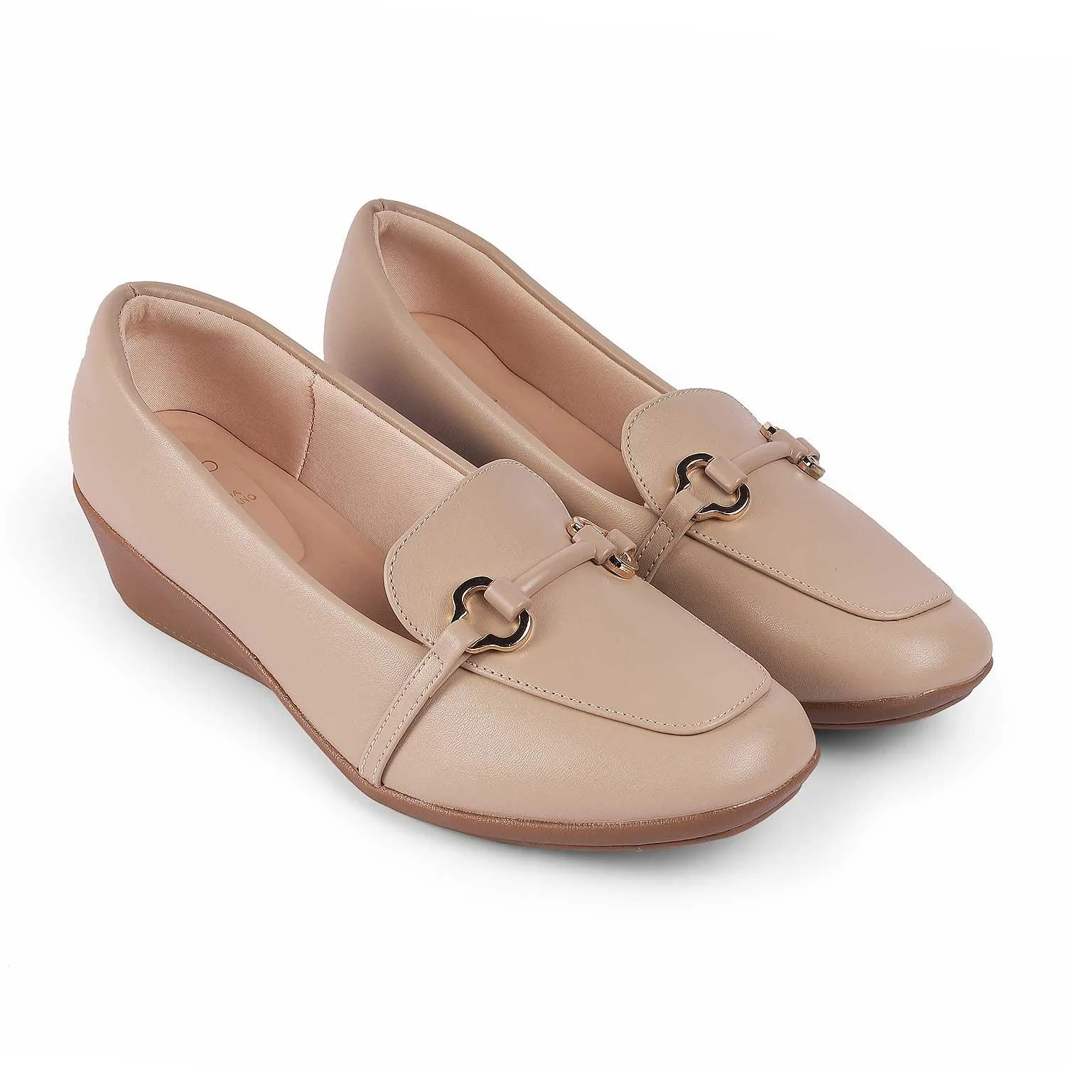 Clarks Loafers Tresmode Trevy Beige Women's Casual Sole Loafers