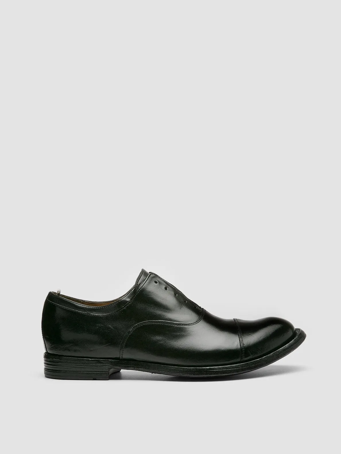 East Point Oxfords ANATOMIA 015 - Black Leather Oxford Shoes