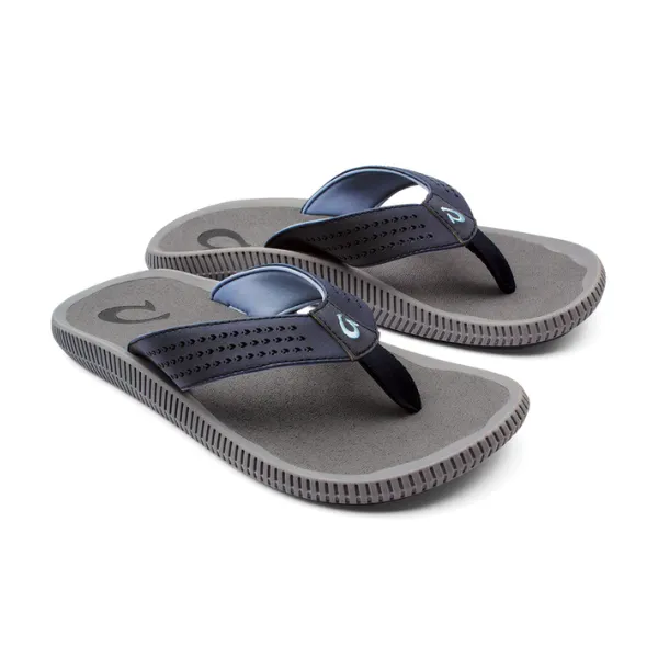 Sandals With The Bow Olukai Men's Ulele Dark Blue