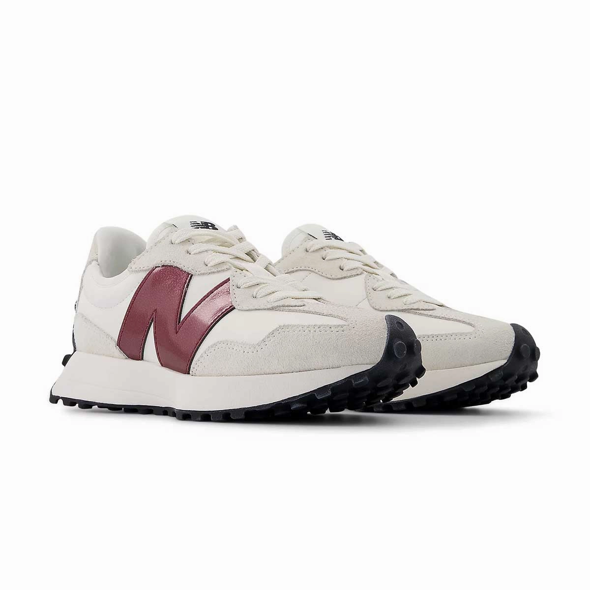 Brown 990 New Balance Wmns 327 'Seasalt Monarch Burgundy'