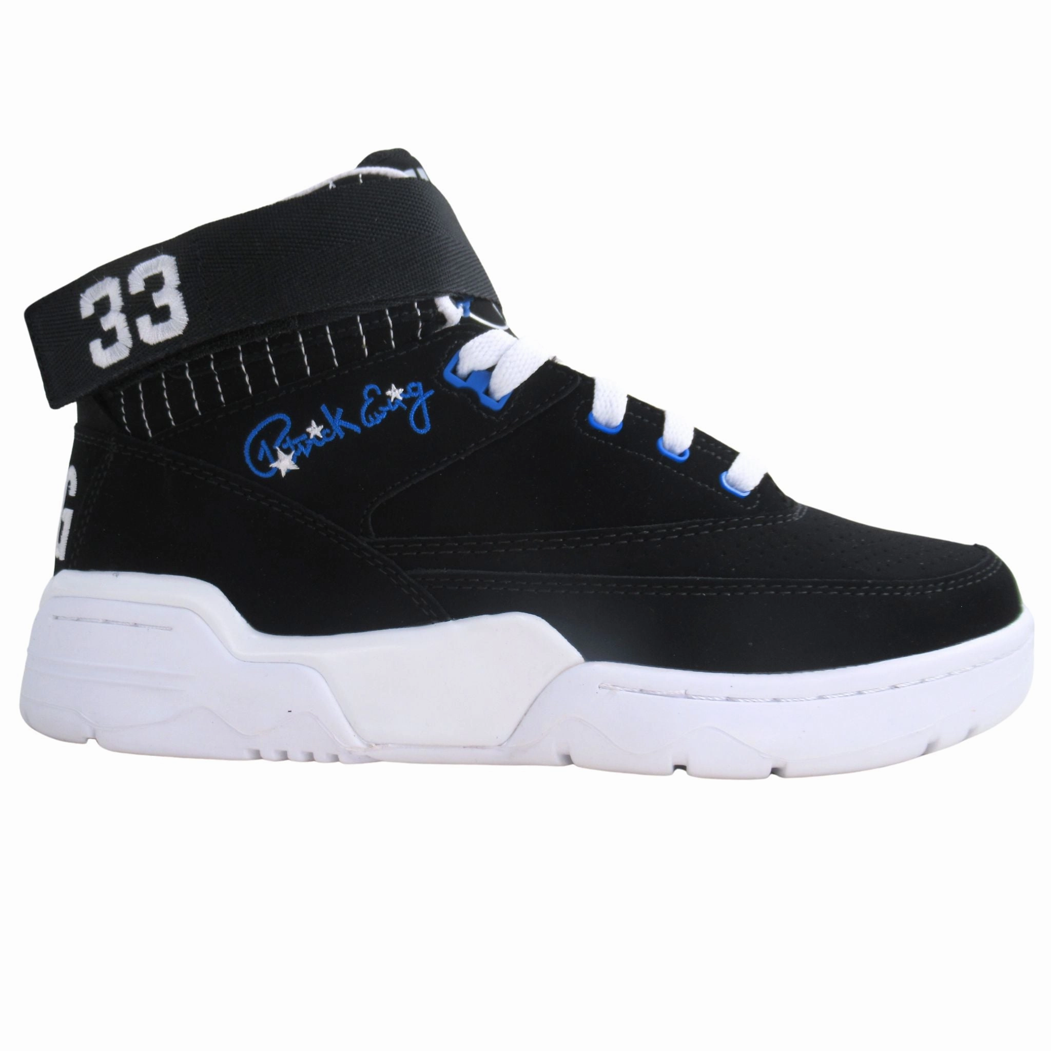 Fly By Mid Basketball Shoes Patrick Ewing Athletics Men's 1EW90206-009 Ewing 33 MID Orlando  Basketball Shoes