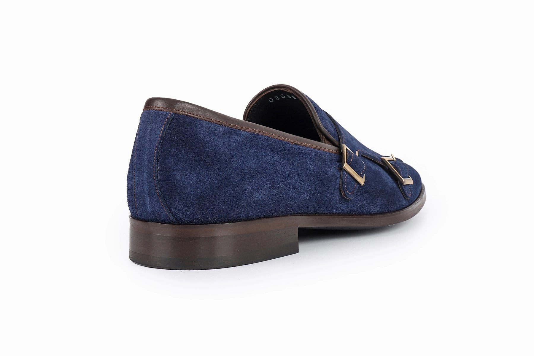 Elmaton Double Monk Loafers Sonoma Suede Loafers
