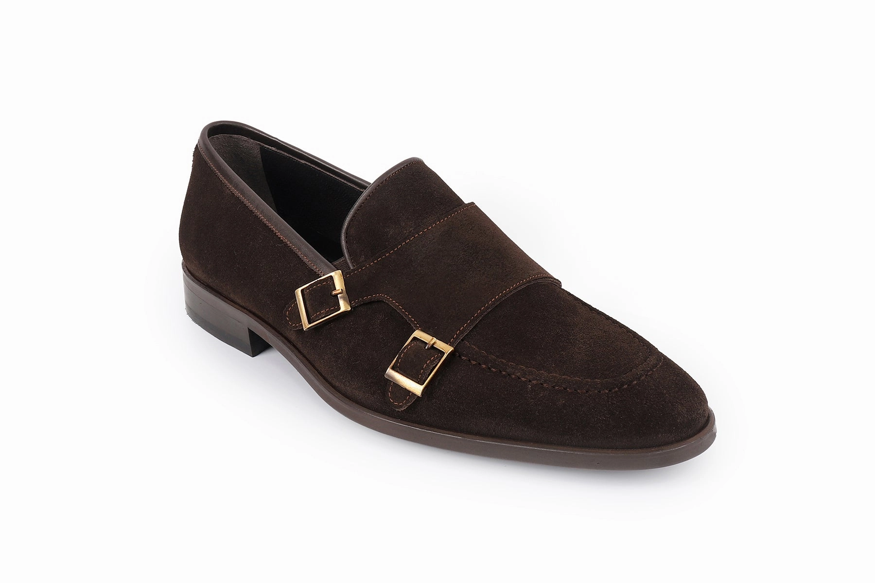 Elmaton Double Monk Loafers Tabby Loafers