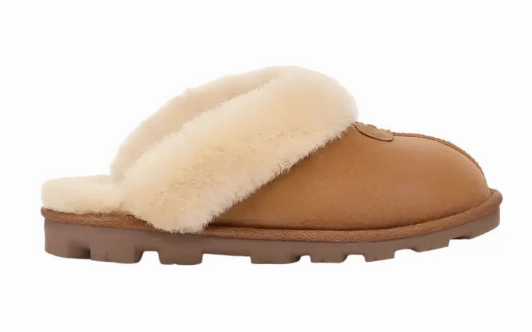 Ruby Slippers Hydrangea Size UGG Women's Coquette Slipper - Chestnut