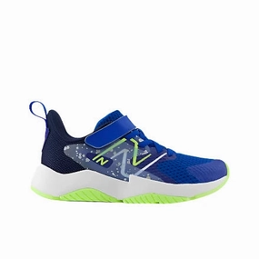 New Balance Shoes Size 14 New Balance Kids Rave Run v2 Bungee Lace With Top Strap Sneaker - Team Royal