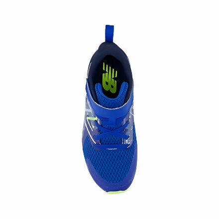 New Balance 1906 Marsh Green New Balance Kids Rave Run v2 Bungee Lace With Top Strap Sneaker - Team Royal