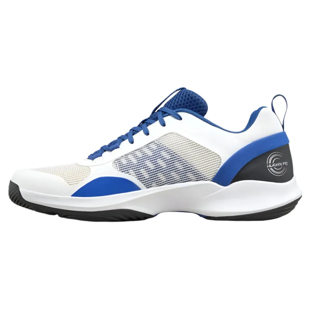 Wilson Hurakn Pro V2 Mens Padel Shoes (White/Deja Vu Blue/Black) Amazon Tennis Shoes On Sale