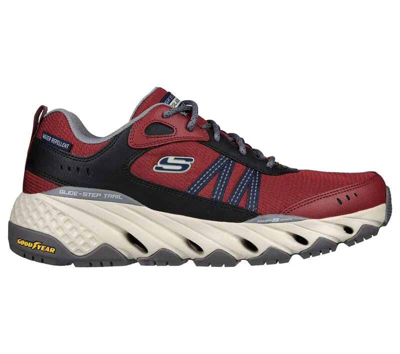 Packable Hiking Shoes SKECHERS GLIDE-STEP TRAIL - OXEN - 237256 - BURG