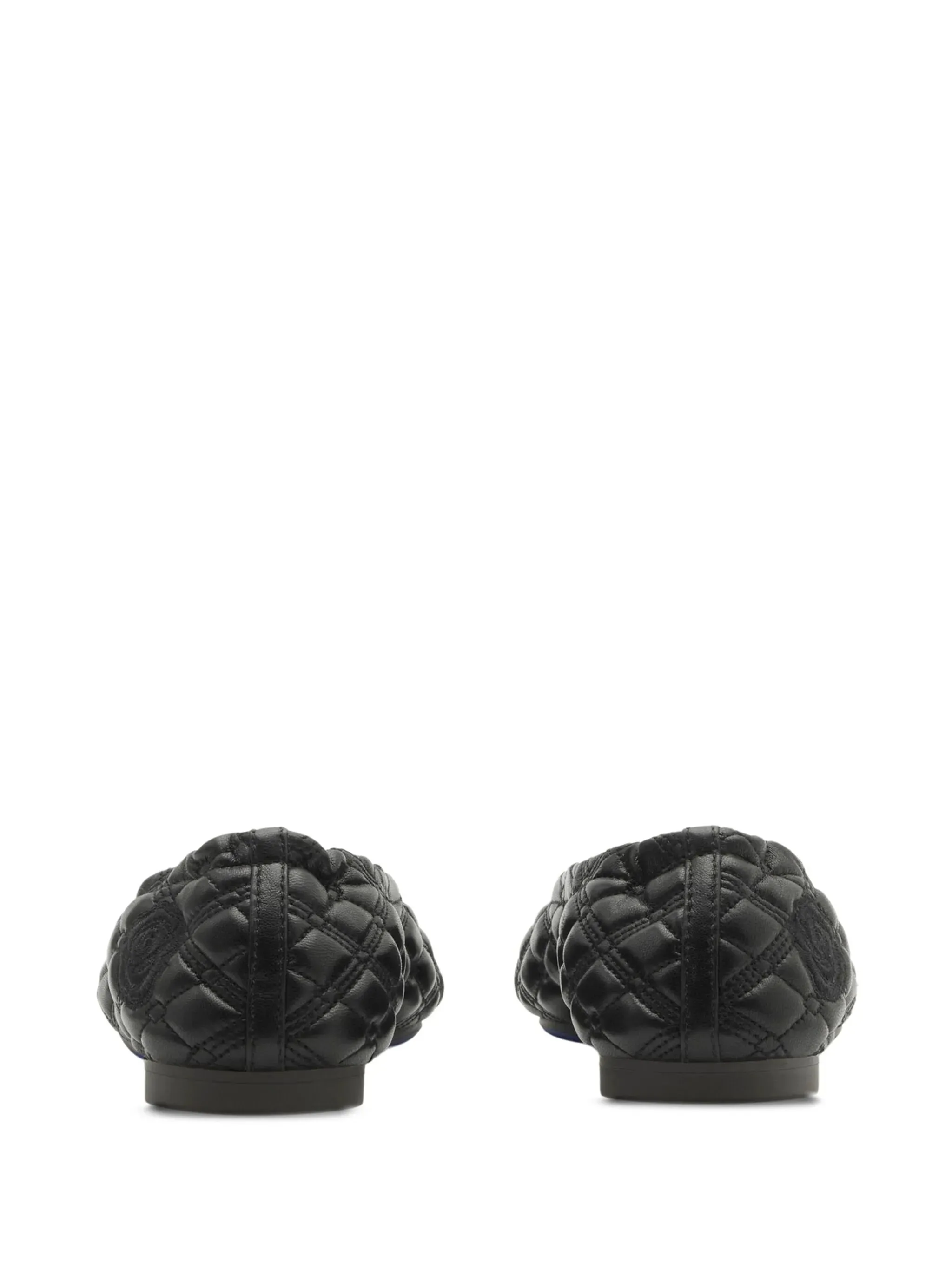 Size 13 Flat Shoes Equestrian Knight-embroidered leather ballerina shoes