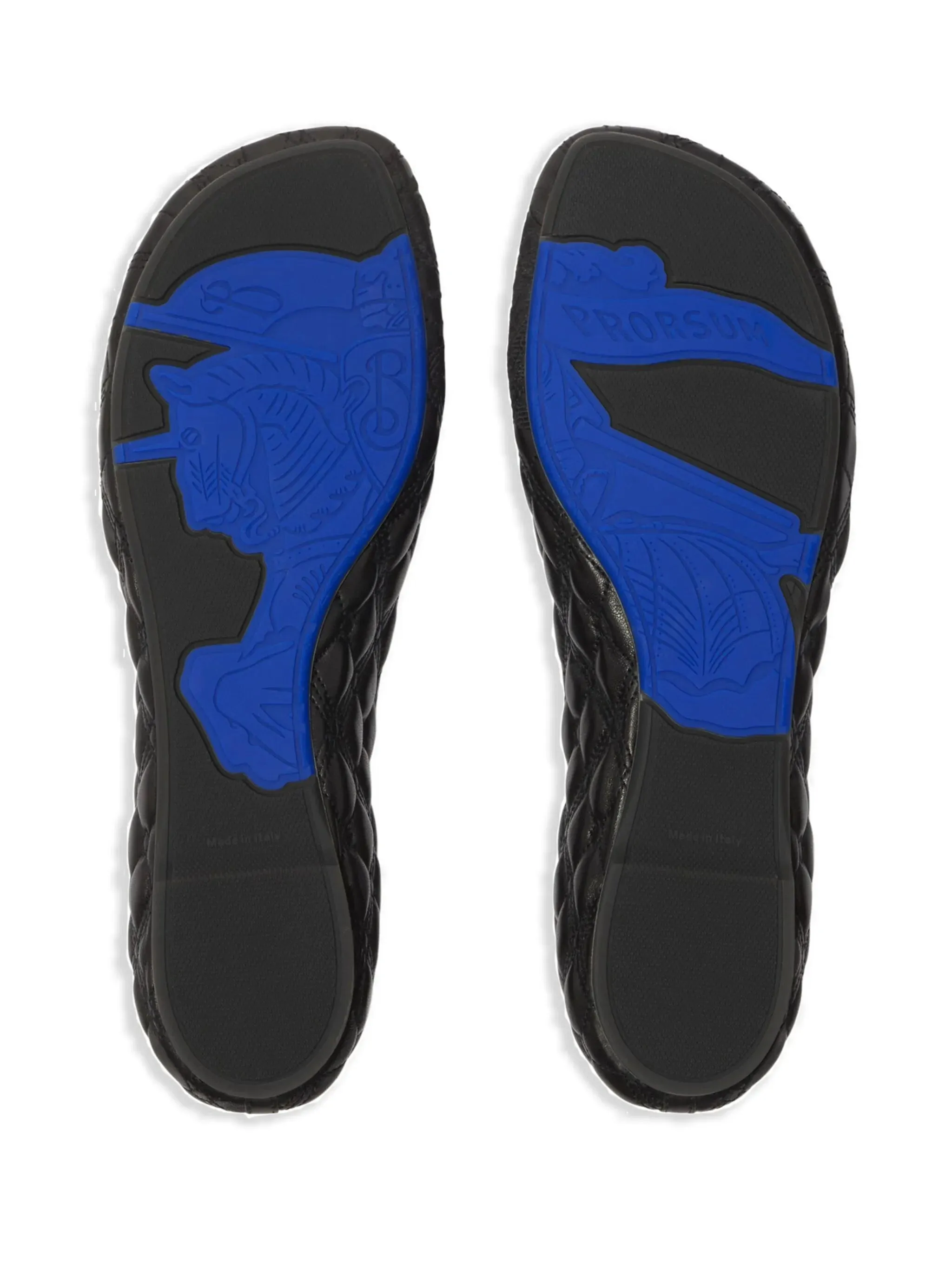 Equestrian Knight-embroidered leather ballerina shoes Best Running Shoes Flat Feet