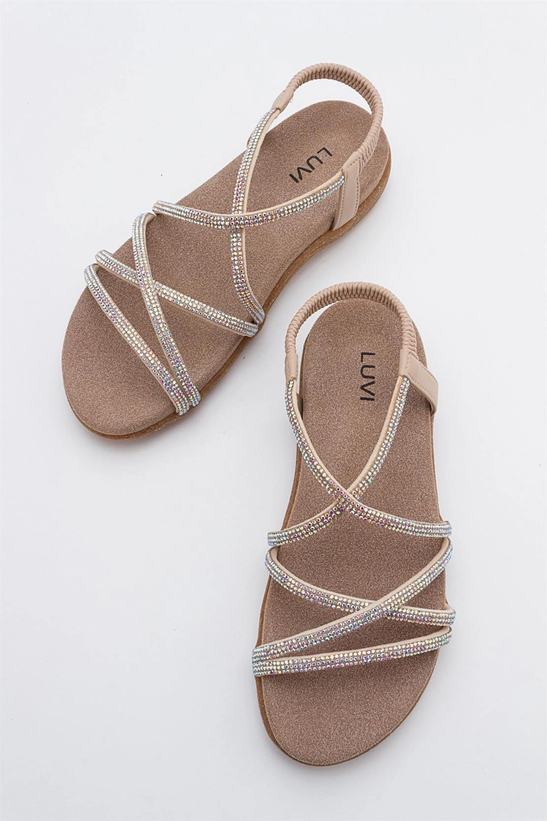 Ever Embellished Sandal (Women) Sandals Footbed