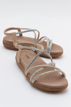 Sandals Dominican Republic Punta Cana Ever Embellished Sandal (Women)