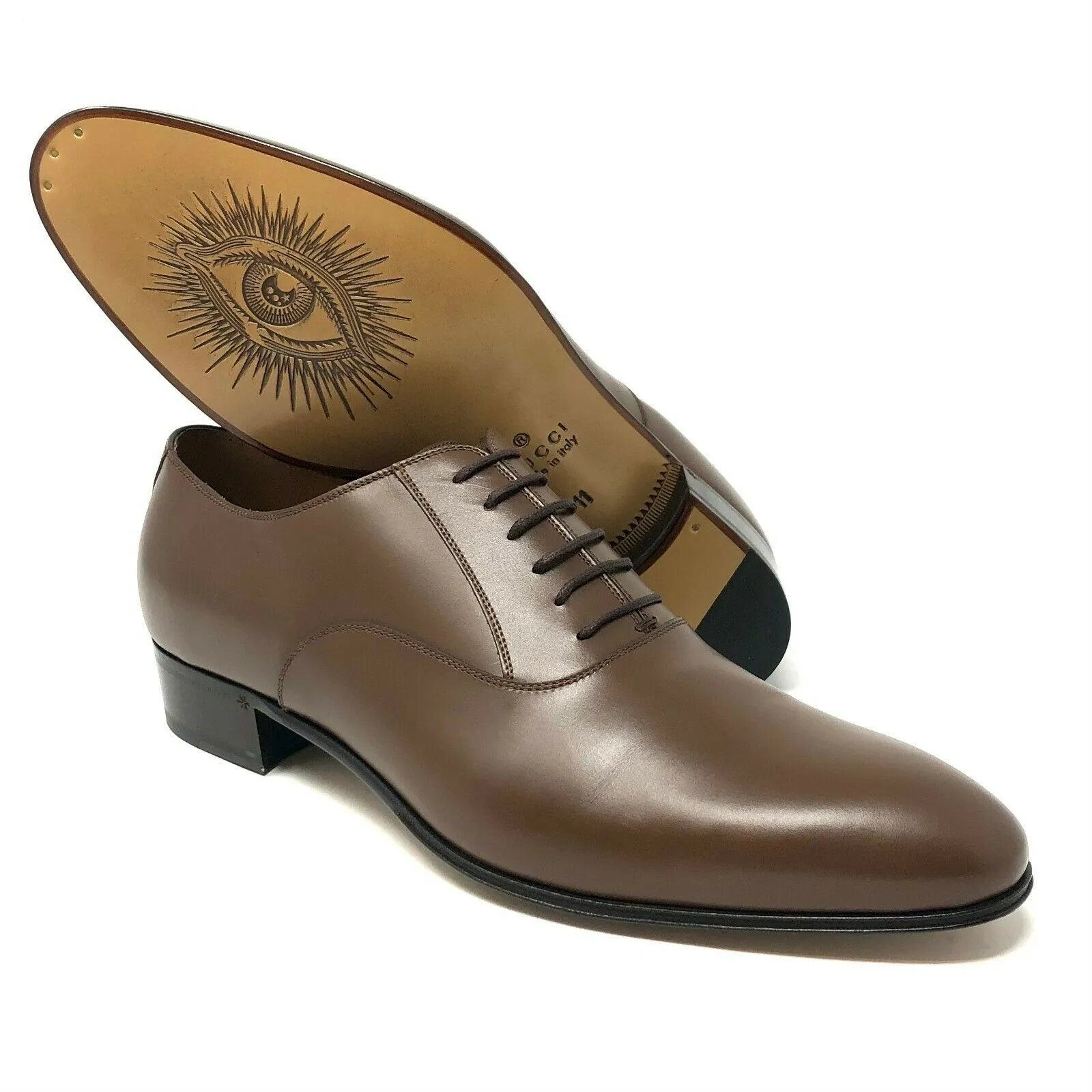 Gucci Oxfords Surge Leather Cap Toe Oxfords
