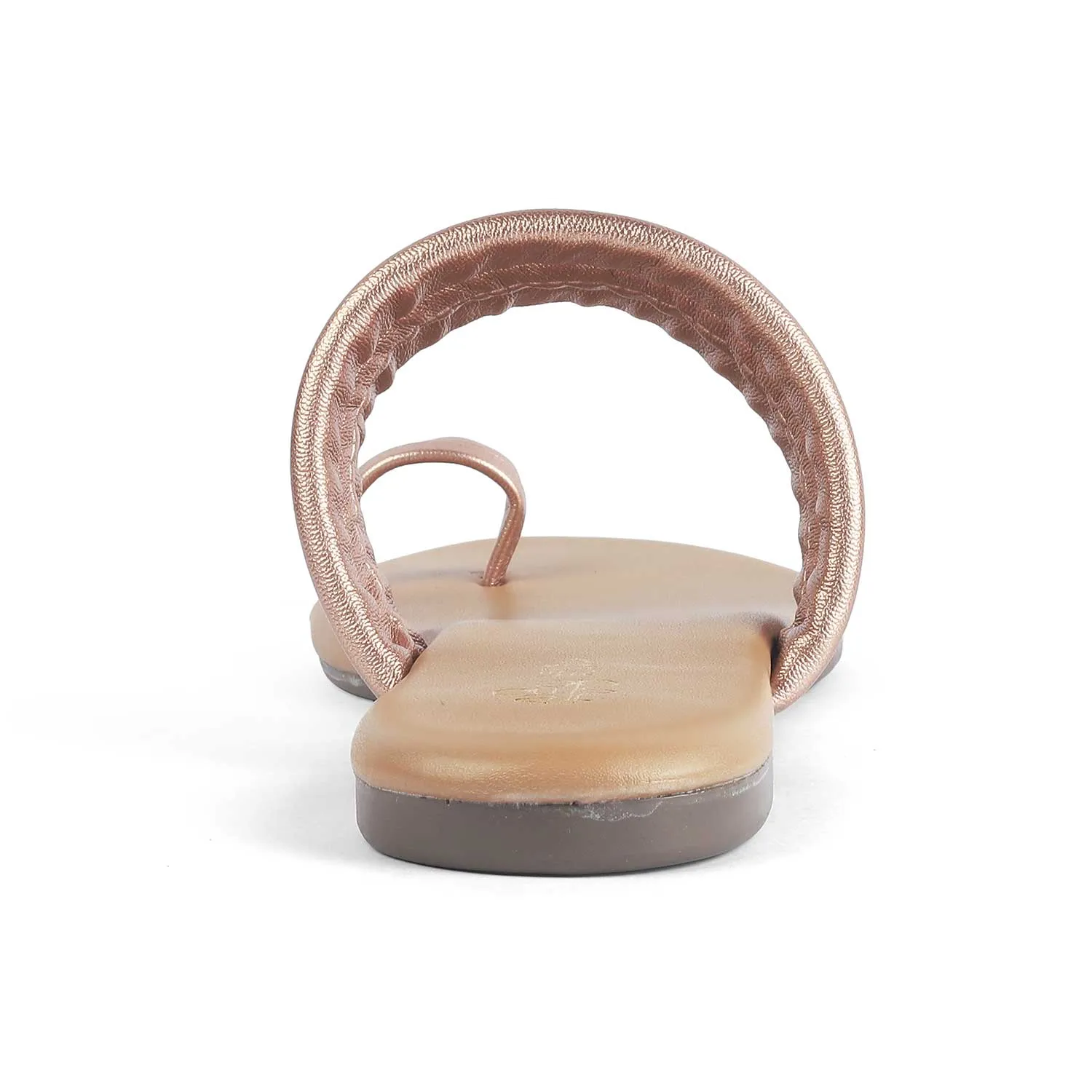 Tresmode Celfat Champagne Women's Dress Flats Best Shoes For Flat Feet Insoles