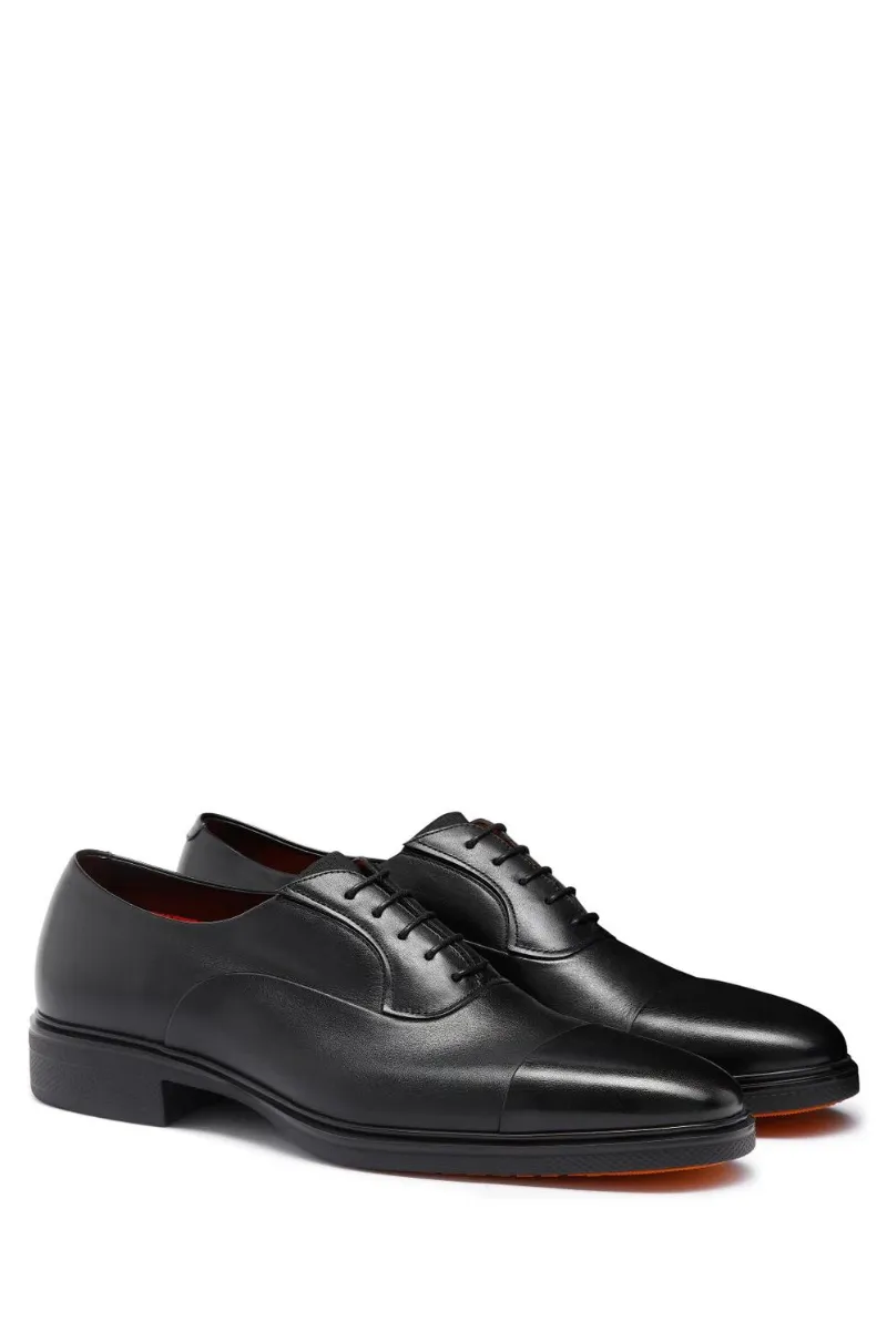 Easy Lace-Up Shoe Square Toe Oxford