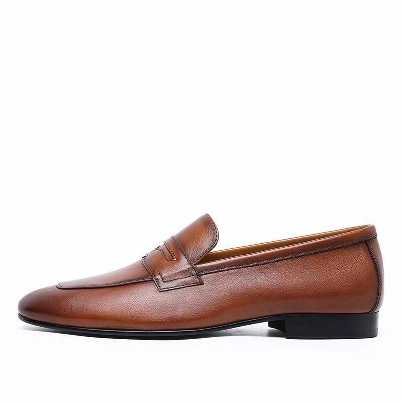 Loafers Comfortable West Louis Genuine Leather Fashion Leader Loafers