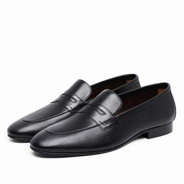 Tassels On Loafers West Louis Genuine Leather Fashion Leader Loafers