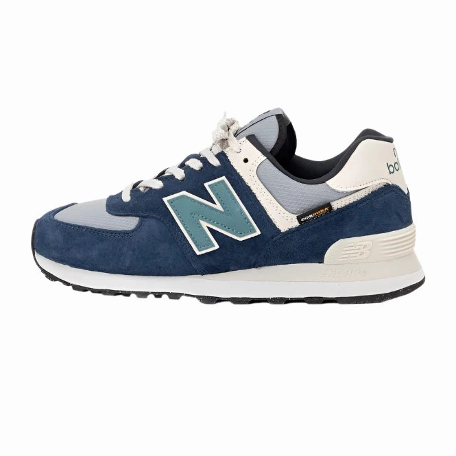 New Balance Unisex 574 Sneaker - Navy New Balance Mt410 White