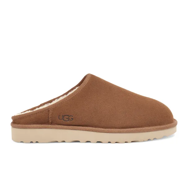 UGG Men's Classic Slip-On Chestnut Dinosaur Foot Slippers